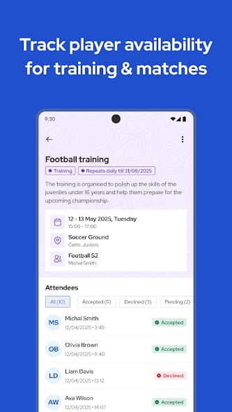 Club Management App screenshot 3