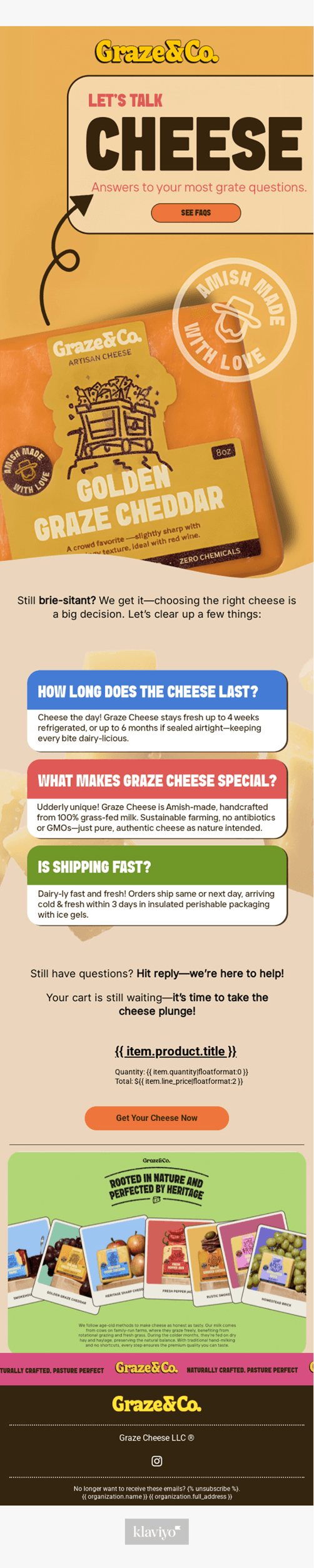 Graze & Co. Product Promotion Email